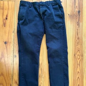 Navy blue Aiden Chinos from Banana Republic, 33x32, good condition